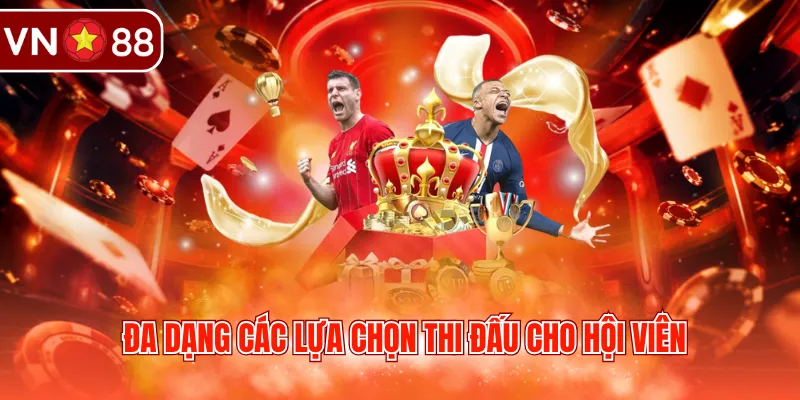 Đa dạng các lựa chọn thi đấu cho hội viên