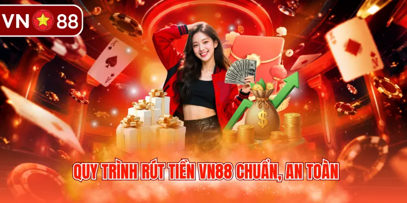 Quy trình rút tiền VN88 chuẩn, an toàn