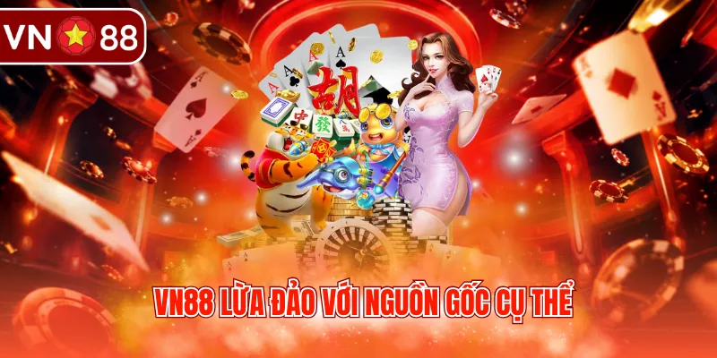 VN88 lừa đảo với nguồn gốc cụ thể